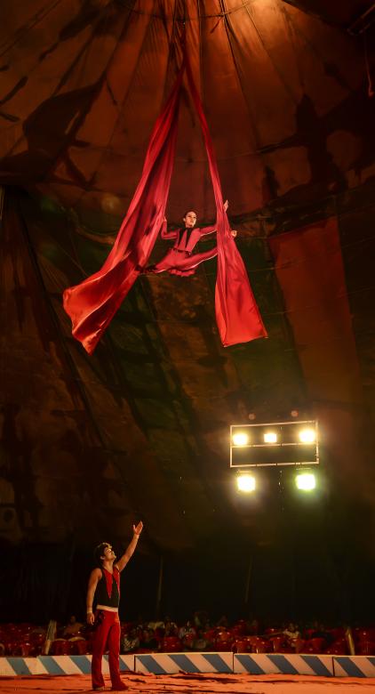Free stock image of Circus acrobats created by DEEPU DAS