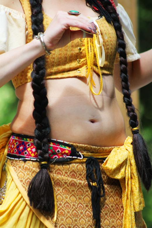 Free stock image of Belly dancer created by Val Lawless