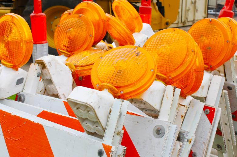Free stock image of Road work flashers created by Val Lawless