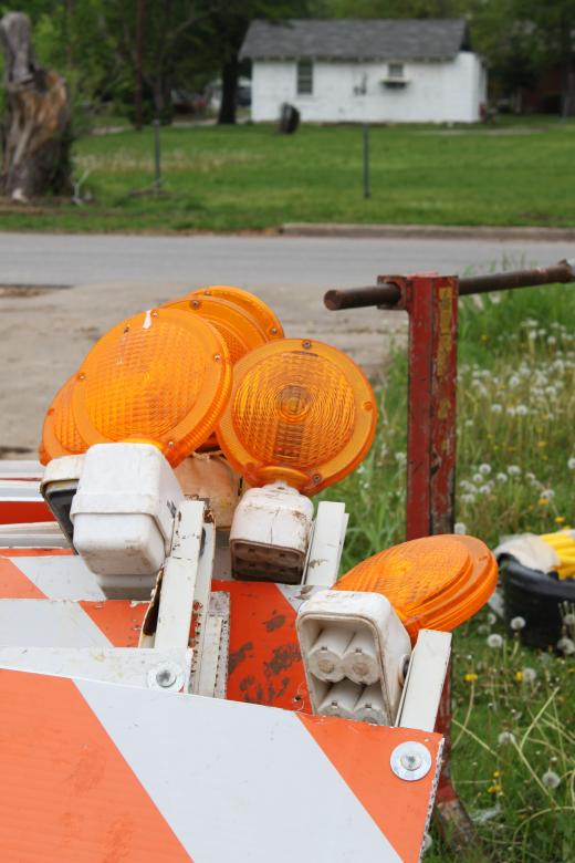 Free stock image of Road work flashers created by Val Lawless