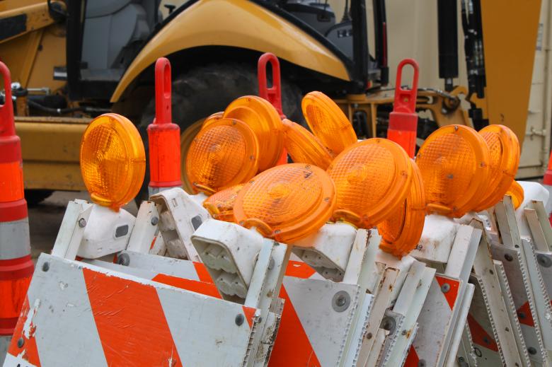 Free stock image of Road work flashers created by Val Lawless