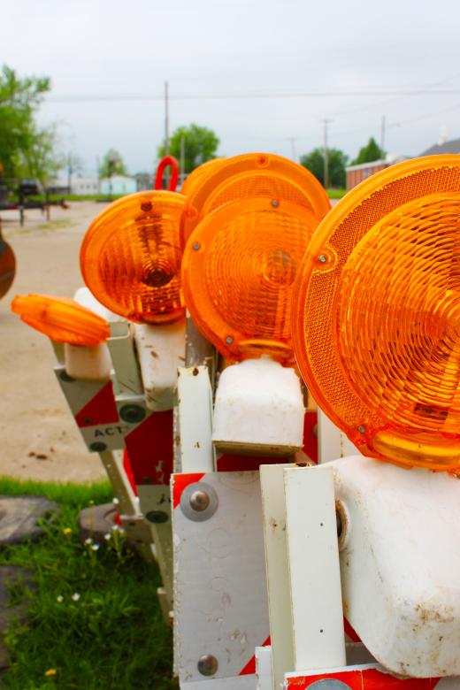 Free stock image of Construction lights created by Val Lawless