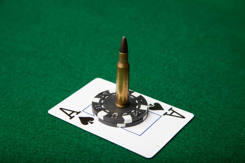 Free stock image of Bullets and ace of spades created by Jared Davidson