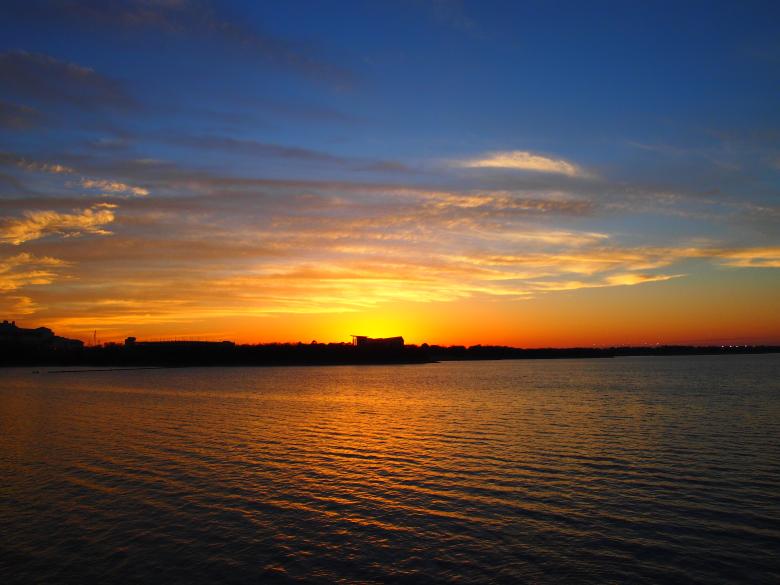 Free stock image of Sunset created by Jared Davidson