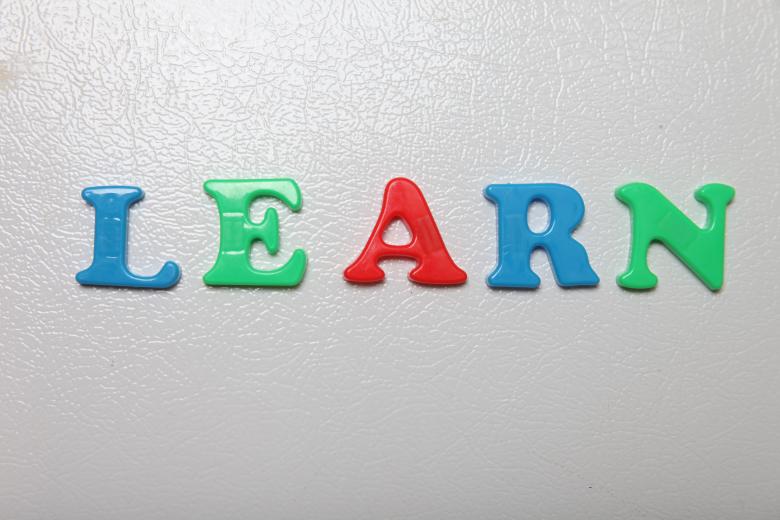 Free stock image of Letters spelling Learn created by Jared Davidson