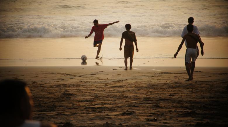 Free stock image of Children Playing Soccer created by Greyson Ferguson