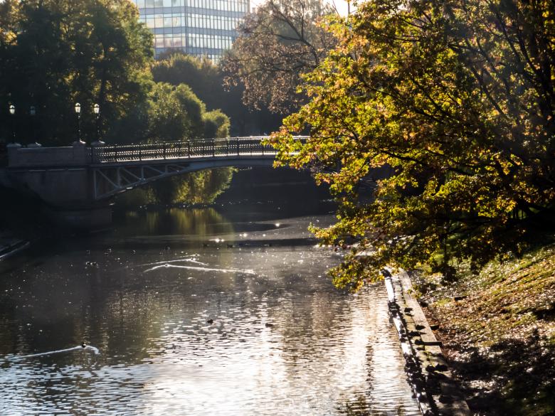 Free stock image of City canal  created by Janis Urtans