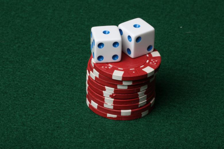 Free stock image of Poker chips and Dice created by Jared Davidson