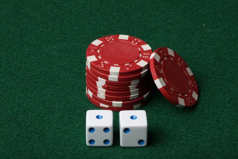 Free stock image of Poker chips and Dice created by Jared Davidson