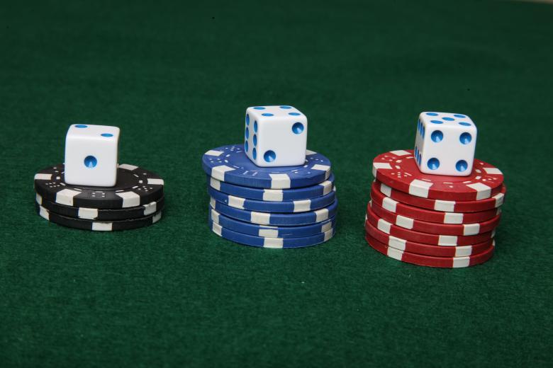 Free stock image of Poker chips and dice. created by Jared Davidson