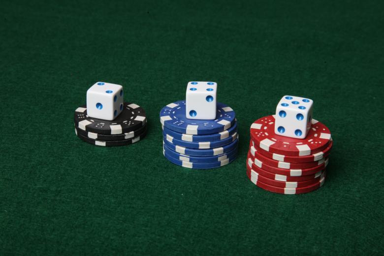 Free stock image of Poker chips and dice. created by Jared Davidson