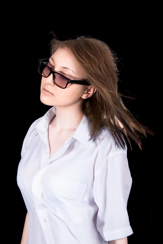 Free stock image of Young woman with glasses created by 2happy