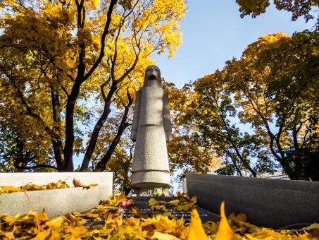 Statue under the Fall  - Free Stock Photo