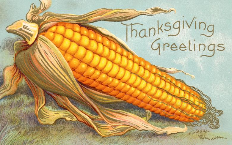 Free stock image of Antique Thanksgiving Greeting Card created by Nicolas Raymond