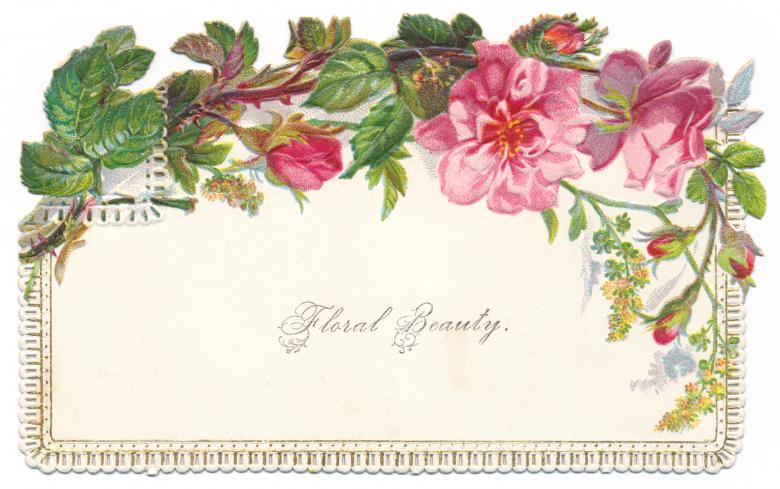 Free stock image of Antique Victorian Trade Card created by Nicolas Raymond