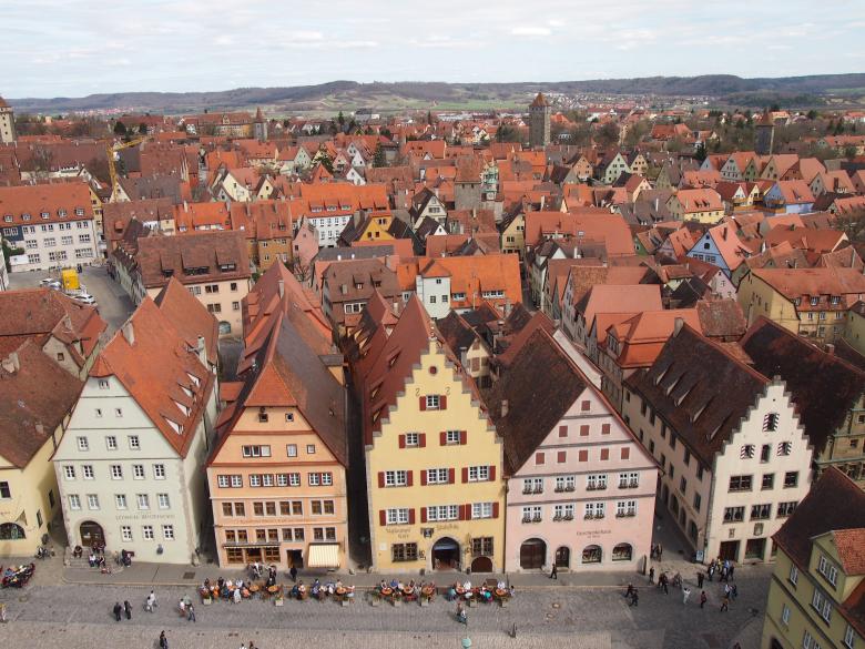 Free stock image of View from Rathaus, Rothenburg created by MAK-TAK