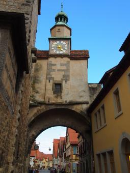 Rothenburg Church Tower - Free Stock Photo