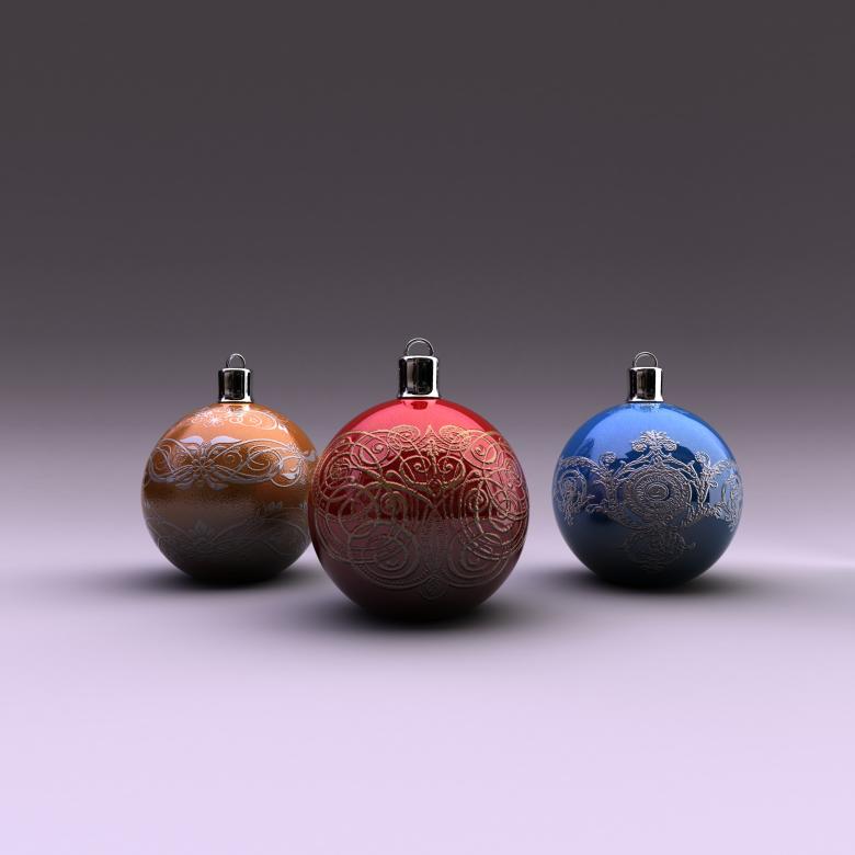 Free stock image of Xmas balls created by Nithin Abraham