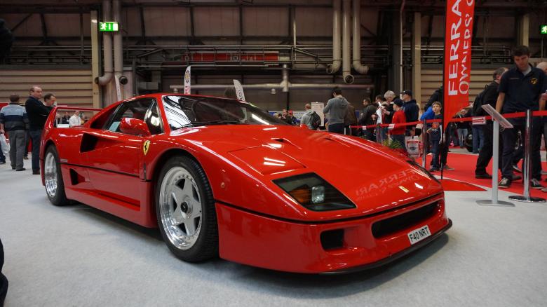 Free stock image of Red Ferrari F40 created by simran Marwaha
