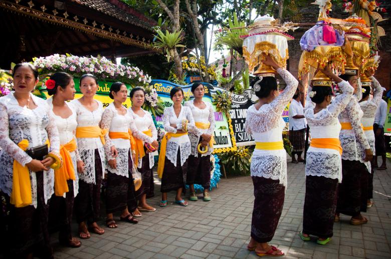 Free stock image of Bali ceremony in temple created by Luka