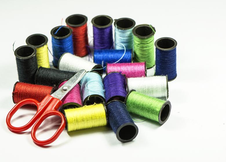Free stock image of Thread All Together and Scissor created by Daniel Arquines