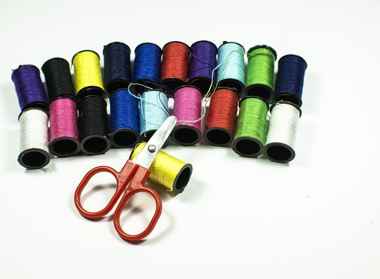 Free stock image of Thread Together and Scissor created by Daniel Arquines