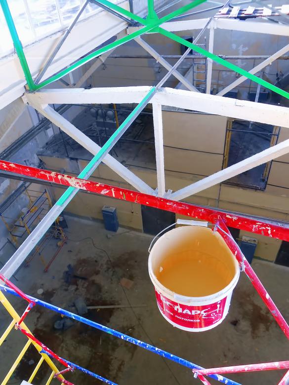 Free stock image of Yellow paint created by 2happy