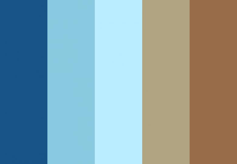 Free stock image of Aqua and Cocoa Palette created by Katrena Patterson