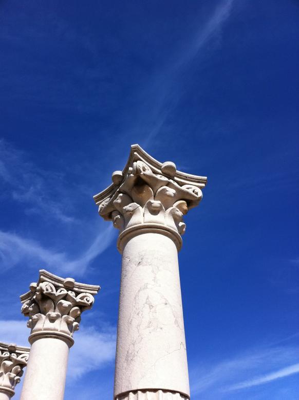 Free stock image of Greek Temple Pillars created by Erik van Rijck