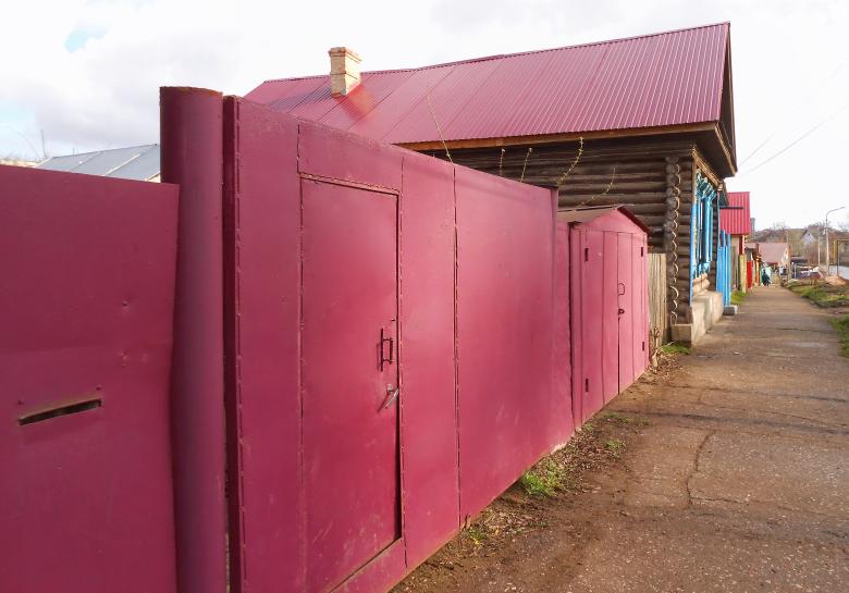 Free stock image of red fence created by 2happy