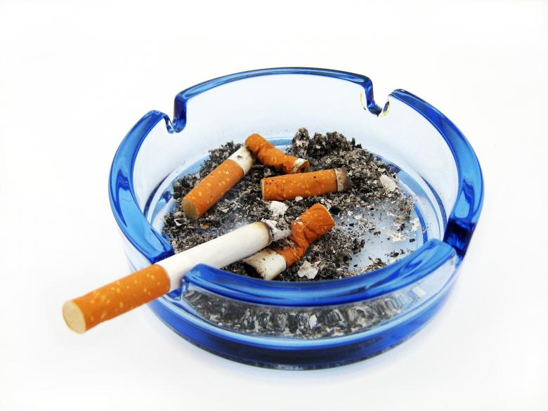 Free stock image of ashtray with cigarette created by 2happy
