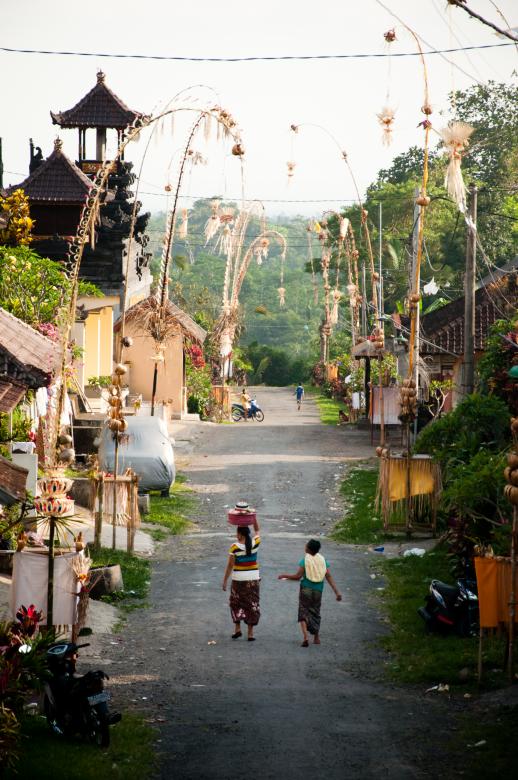 Free stock image of Balinese village street created by Luka