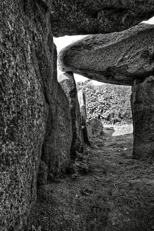 Free stock image of Le Trepied Dolmen - BW HDR created by Nicolas Raymond