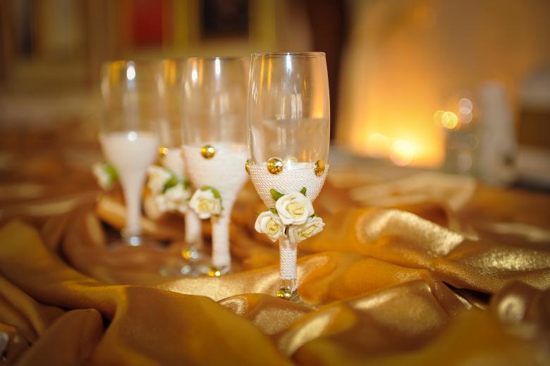 Free stock image of Wedding Glasses created by Marius Matei