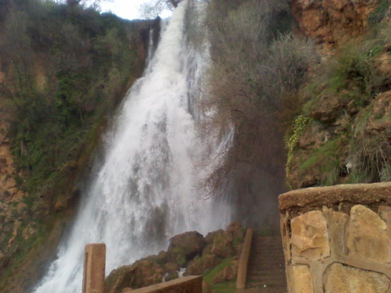 Free stock image of Waterfall of imouzer Marmoucha created by chakomajaw