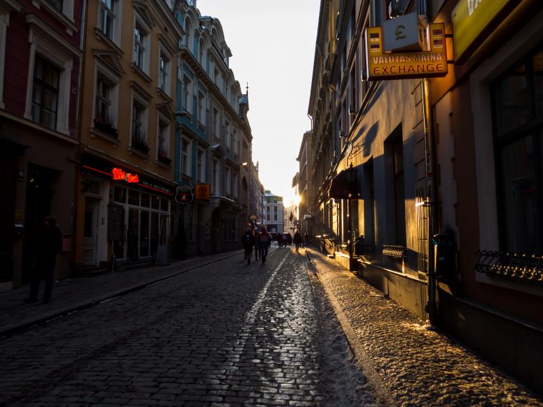 Free stock image of Old city street created by Janis Urtans
