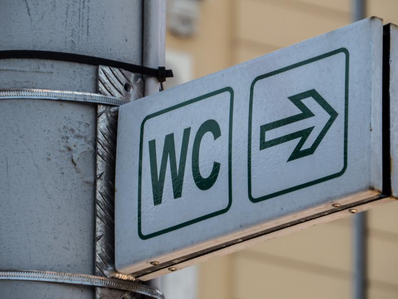 Free stock image of Toilet sign  created by Janis Urtans