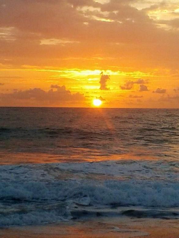 Free stock image of Sunset at sea created by d.louna@live.fr