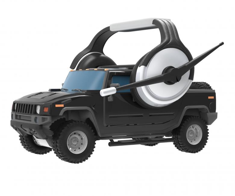 Free stock image of Black jeep isolated created by abhinav