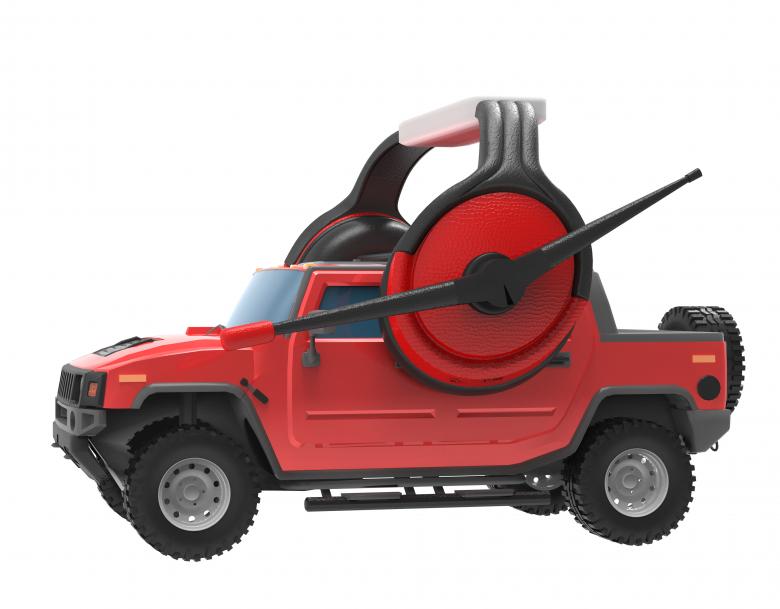 Free stock image of Red Car isolated created by abhinav