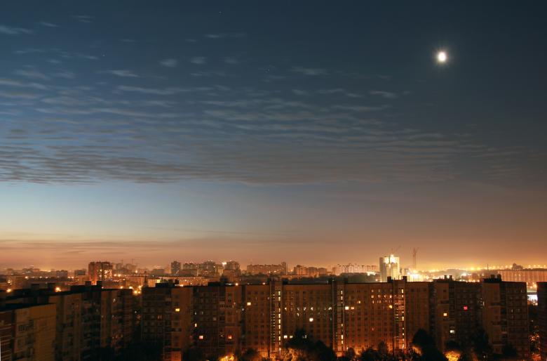 Free stock image of Night over Saint Petersburg created by 2happy