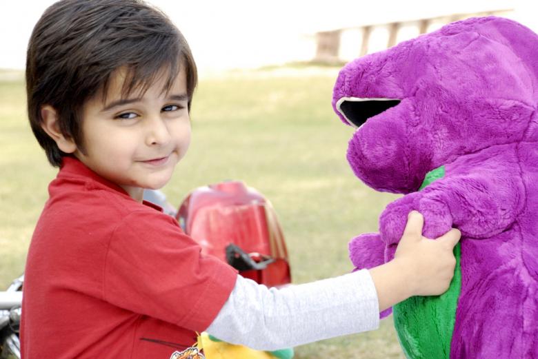 Free stock image of Cute Kid Playing with Dino created by Bilal Aslam
