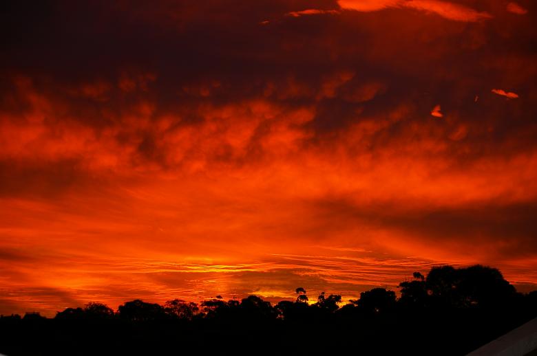 Free stock image of Fiery Sunset created by Jo Spargo