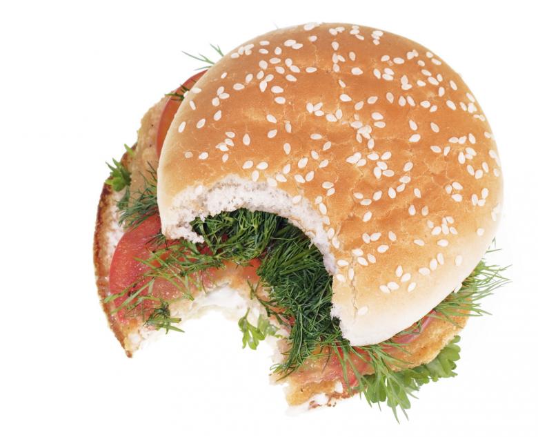 Free stock image of Sandwich with a bite created by 2happy