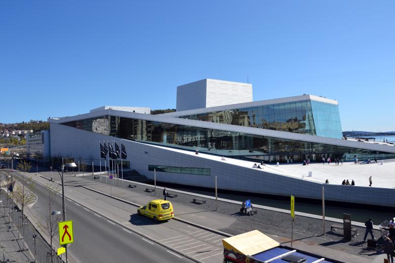 Free stock image of Oslo Opera House created by Tomas Adomaitis