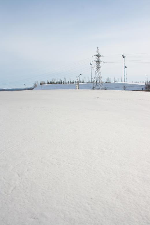 Free stock image of winter power lines created by 2happy