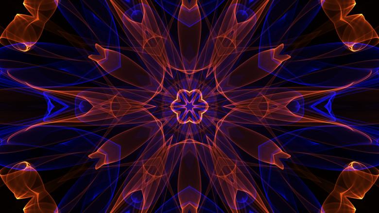 Free stock image of Abstract Fractal Art Wallpaper created by George Cuda
