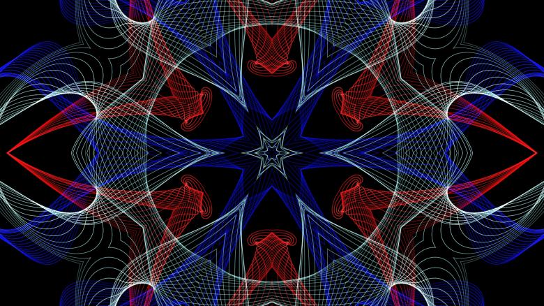 Free stock image of Abstract Fractal Art Wallpaper created by George Cuda