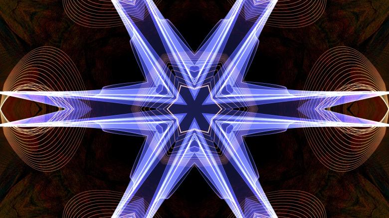 Free stock image of Abstract Fractal Art Wallpaper created by George Cuda