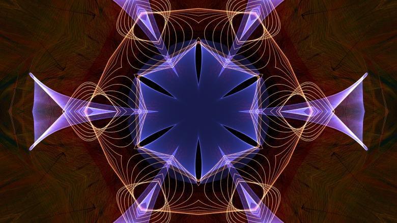 Free stock image of Abstract Fractal Art Wallpaper created by George Cuda